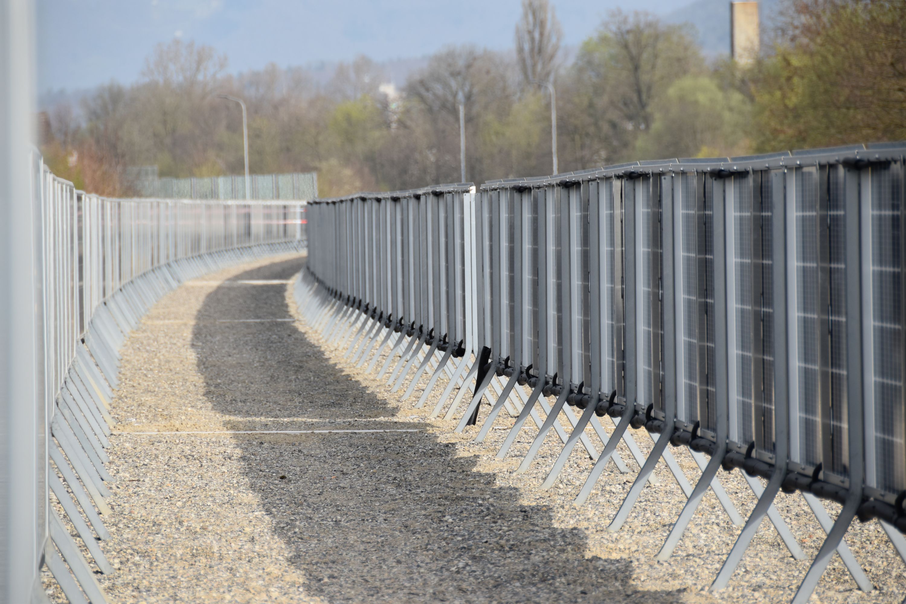 PV-Anlage auf der A2 Zofingen